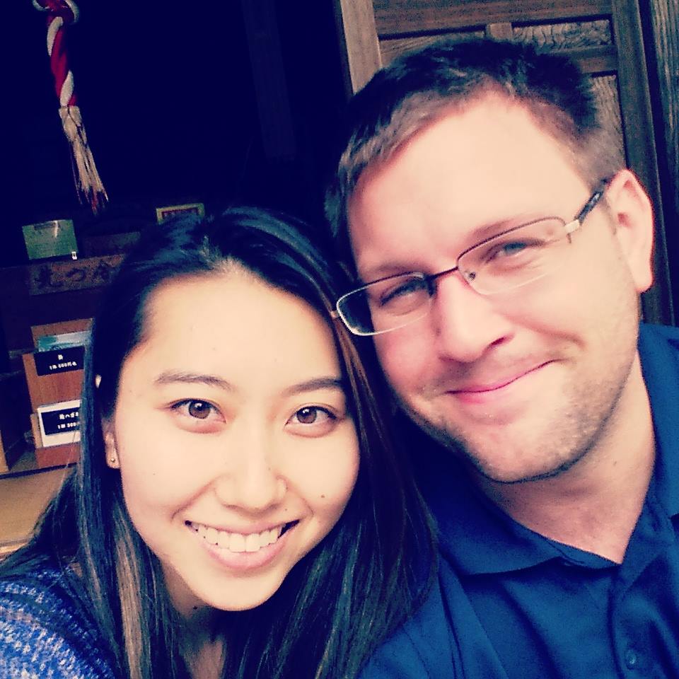 Koume and I at a temple in Shiobara, Japan.