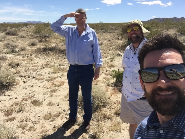 With Drs. Chris Cox and Keith Fagerquist at Joshua Tree National Park during the MSACL 2019 conference.